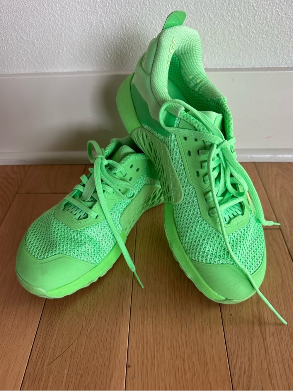 Adidas Dropset 3 Lime Burst Green Spark Size 8 Sneakers